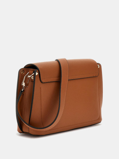 Meridian triangle logo crossbody