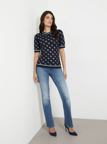 Shape Up straight denim pant