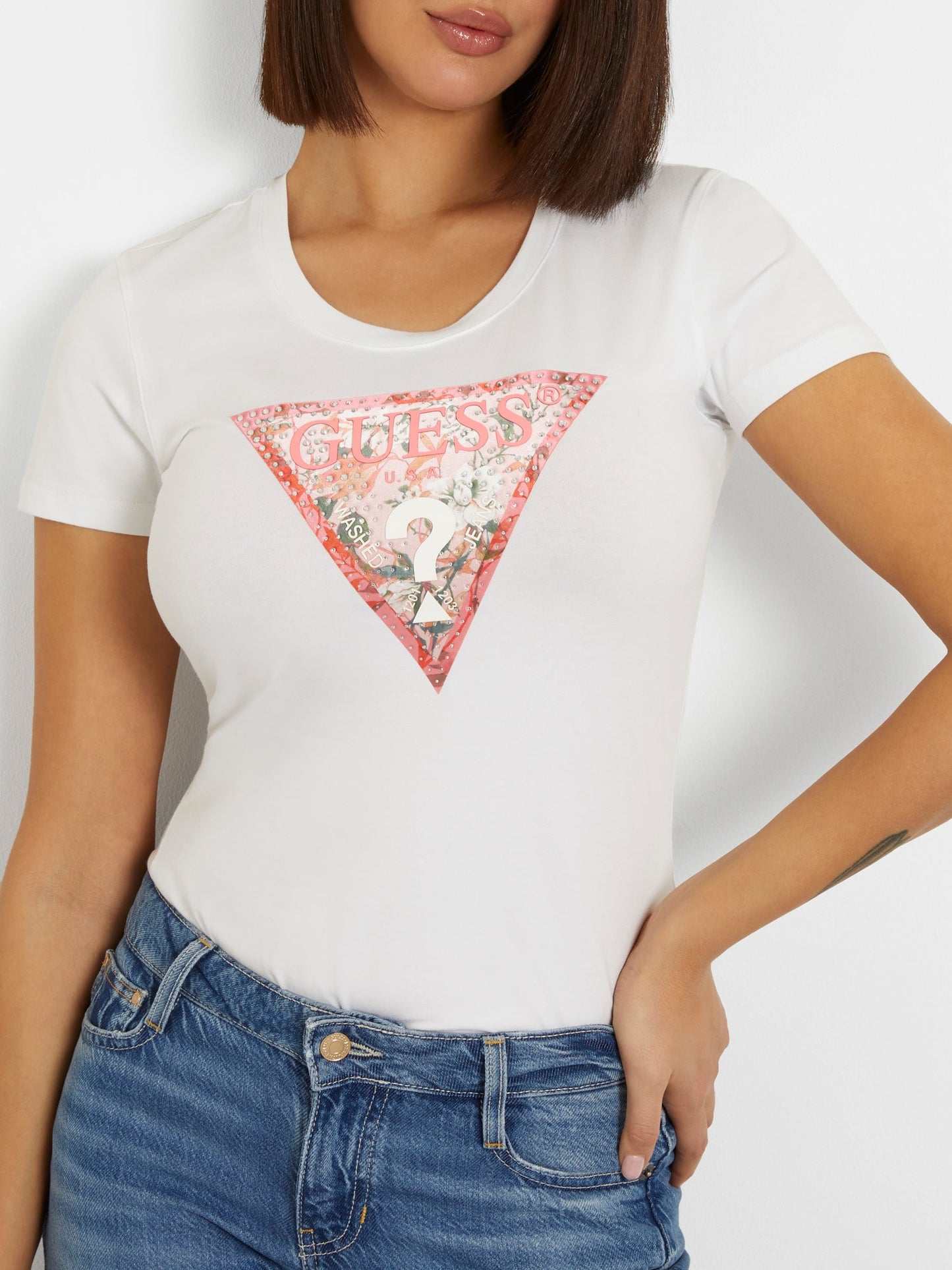 Flower logo t-shirt