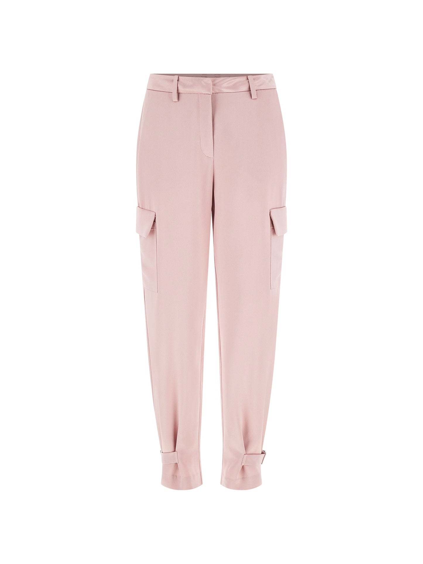 Satin cargo pant