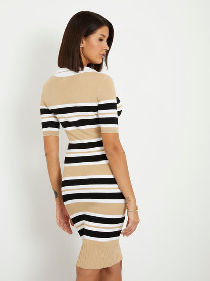 Polo mini sweater dress