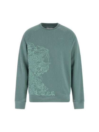 Embroidered sweatshirt