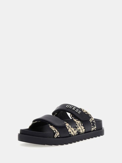 Fabulon 4G logo sandals
