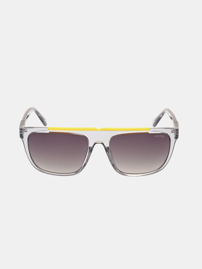 Rectangular sunglasses