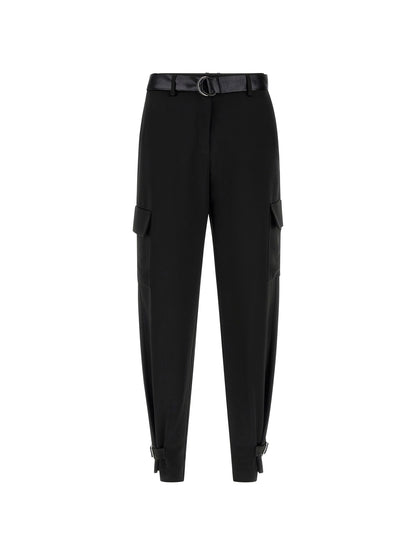 Satin cargo pant
