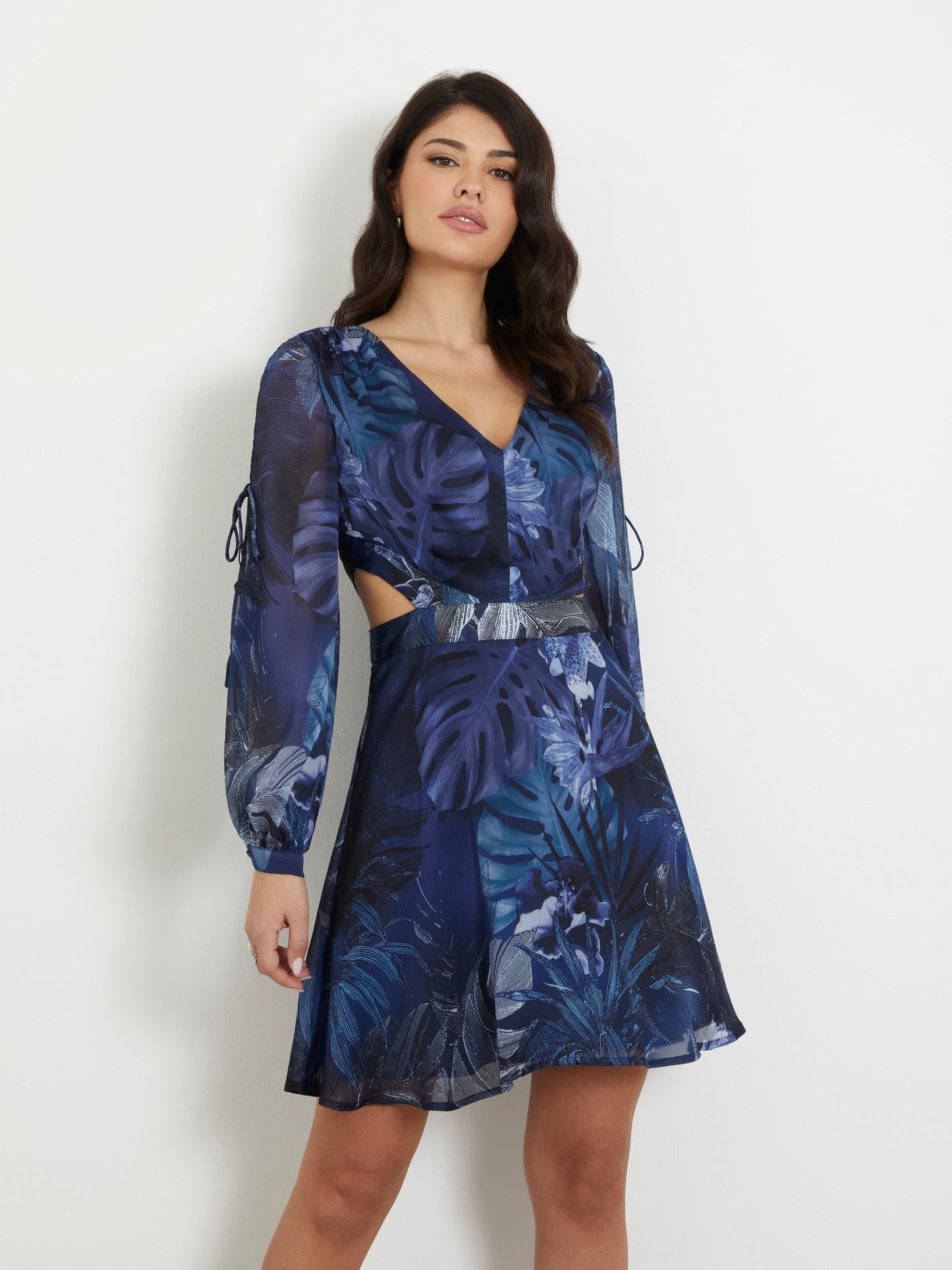 Dress with removable skirt