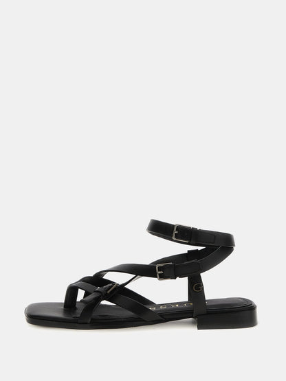 Tamper genuine leather sandals