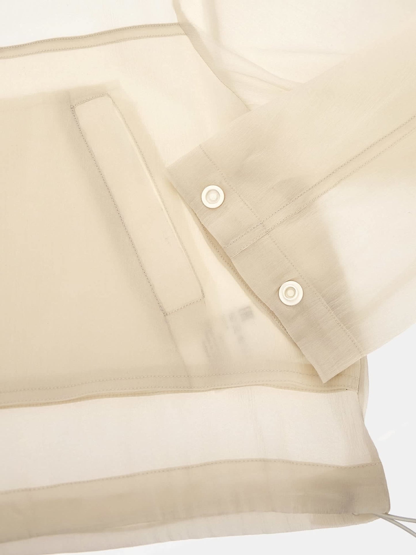 Crinkle organdy jacket