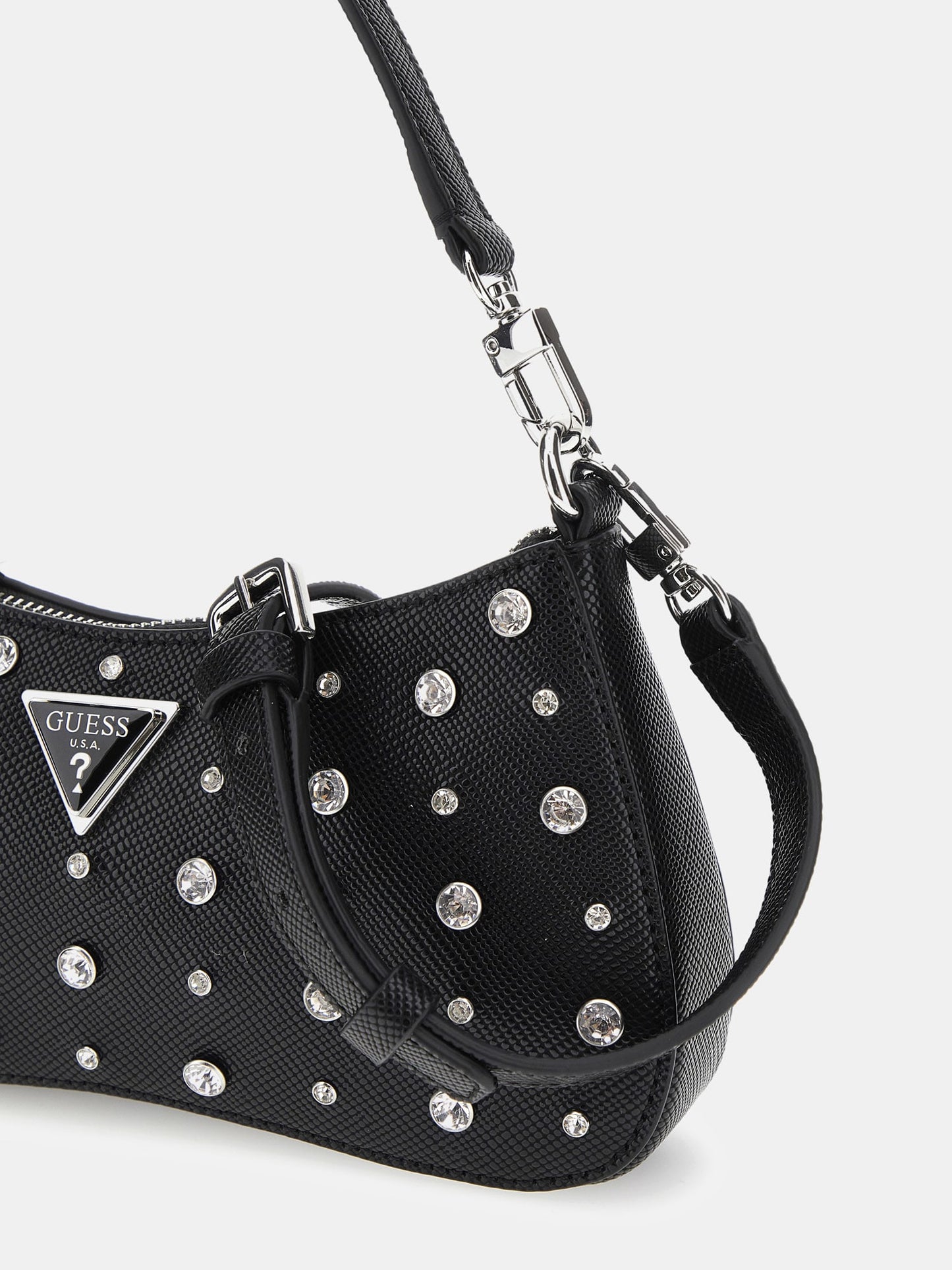 Liona Saffiano leather mini shoulder bag