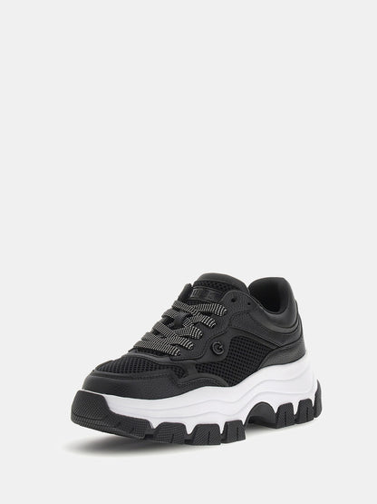 Brecky perforated-insert running shoes