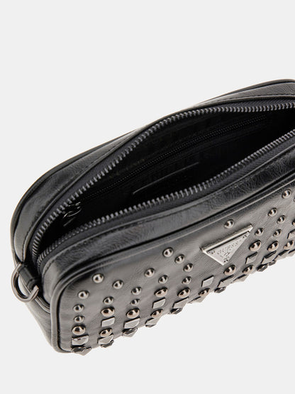 Studded toiletry bag