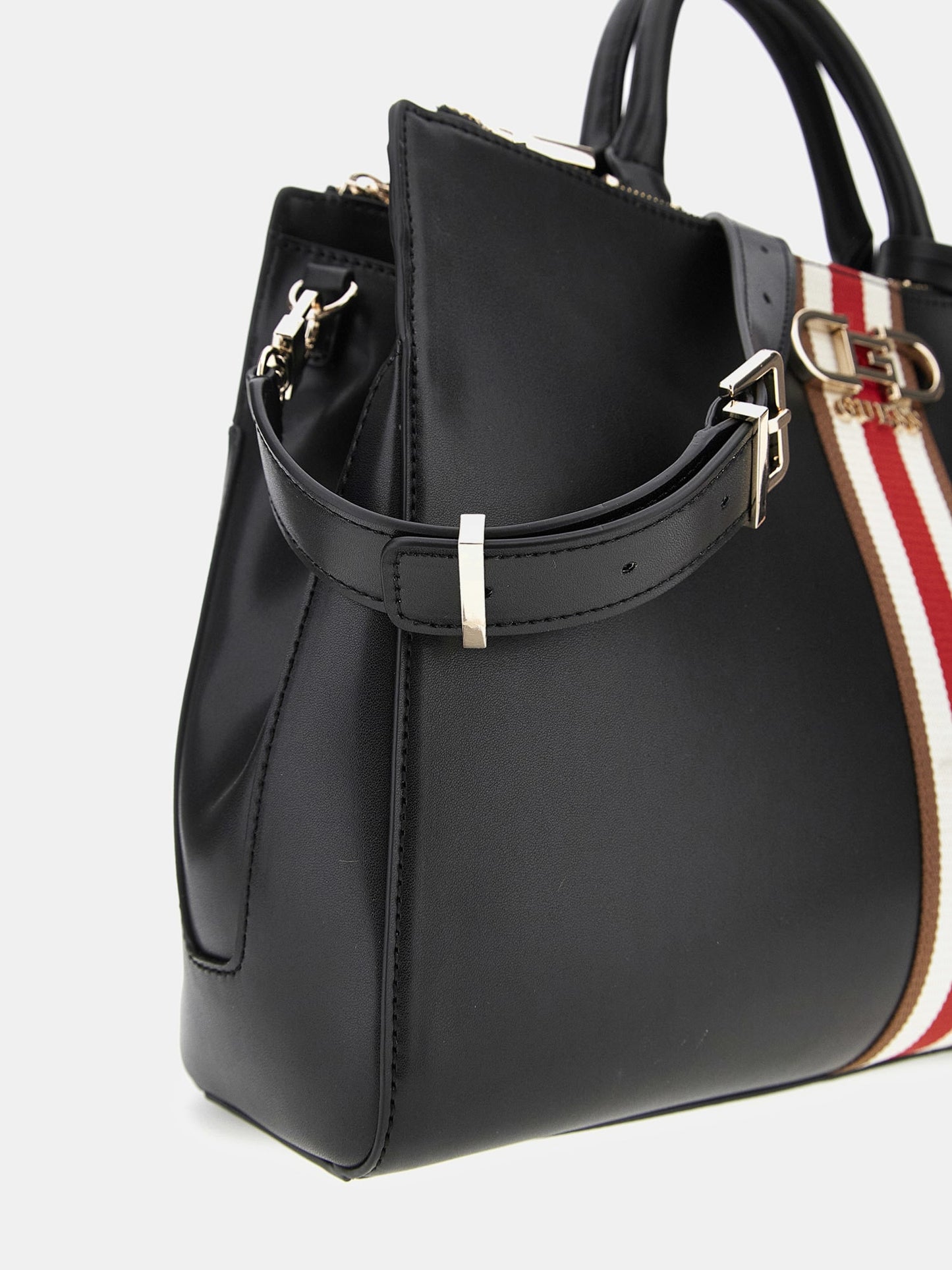 Nelka front-stripe handbag