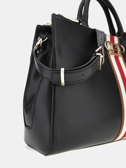 Nelka front-stripe handbag