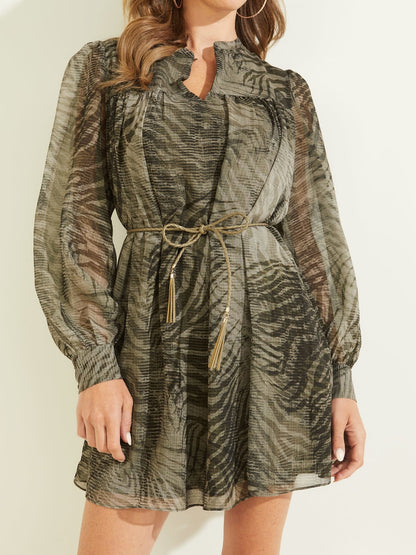 All over print dress