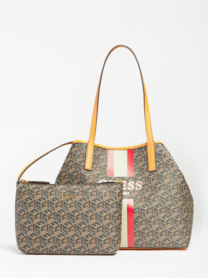 VIKKY G CUBE LOGO SHOPPER