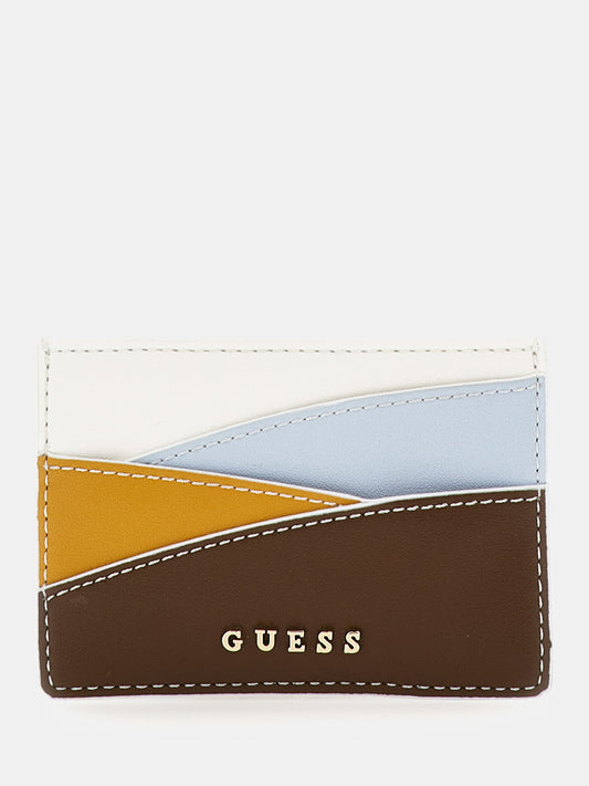 Multi-coloured card case