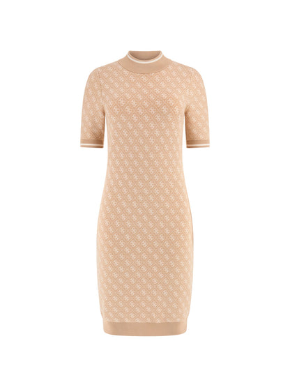4G logo sweater dress