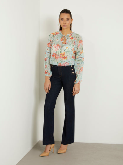 All over print blouse