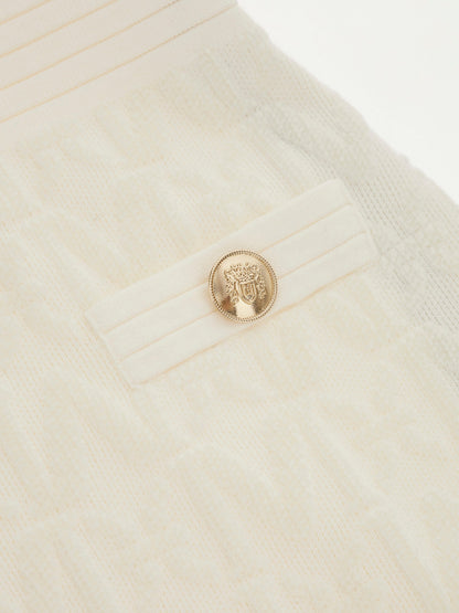 Marciano bodycon mini sweater dress