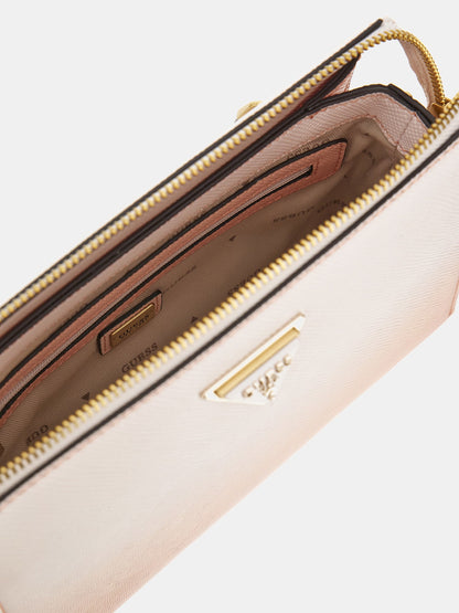 Lossie saffiano mini crossbody