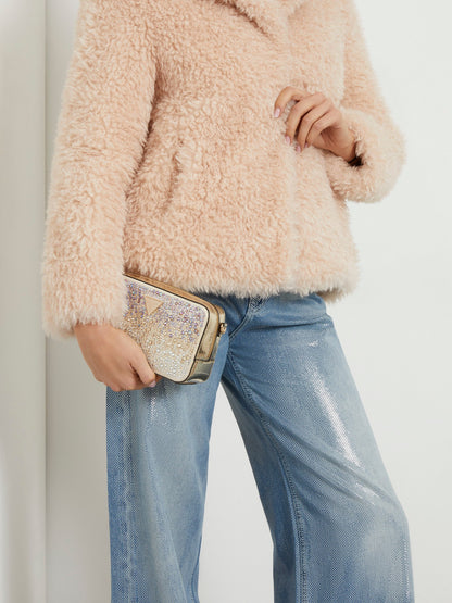 Lua rhinestone crossbody bag