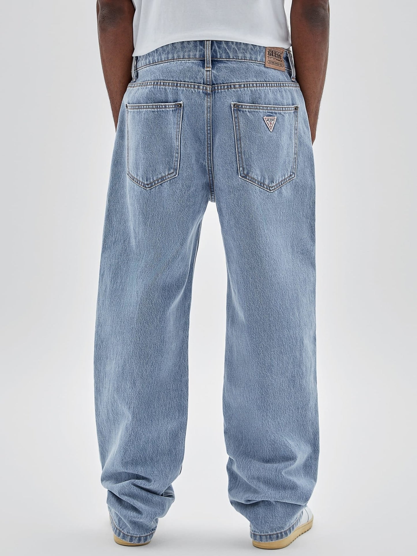 Relaxed denim pants