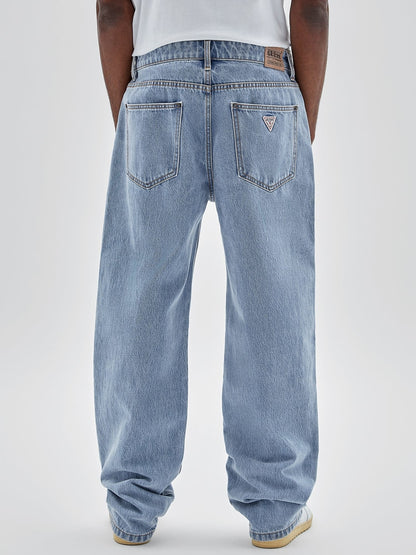 Relaxed denim pants
