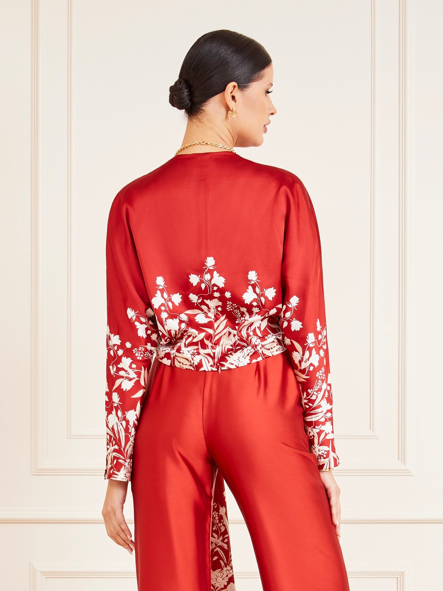 Marciano all over print blouse