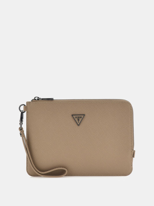 Saffiano Torino clutch