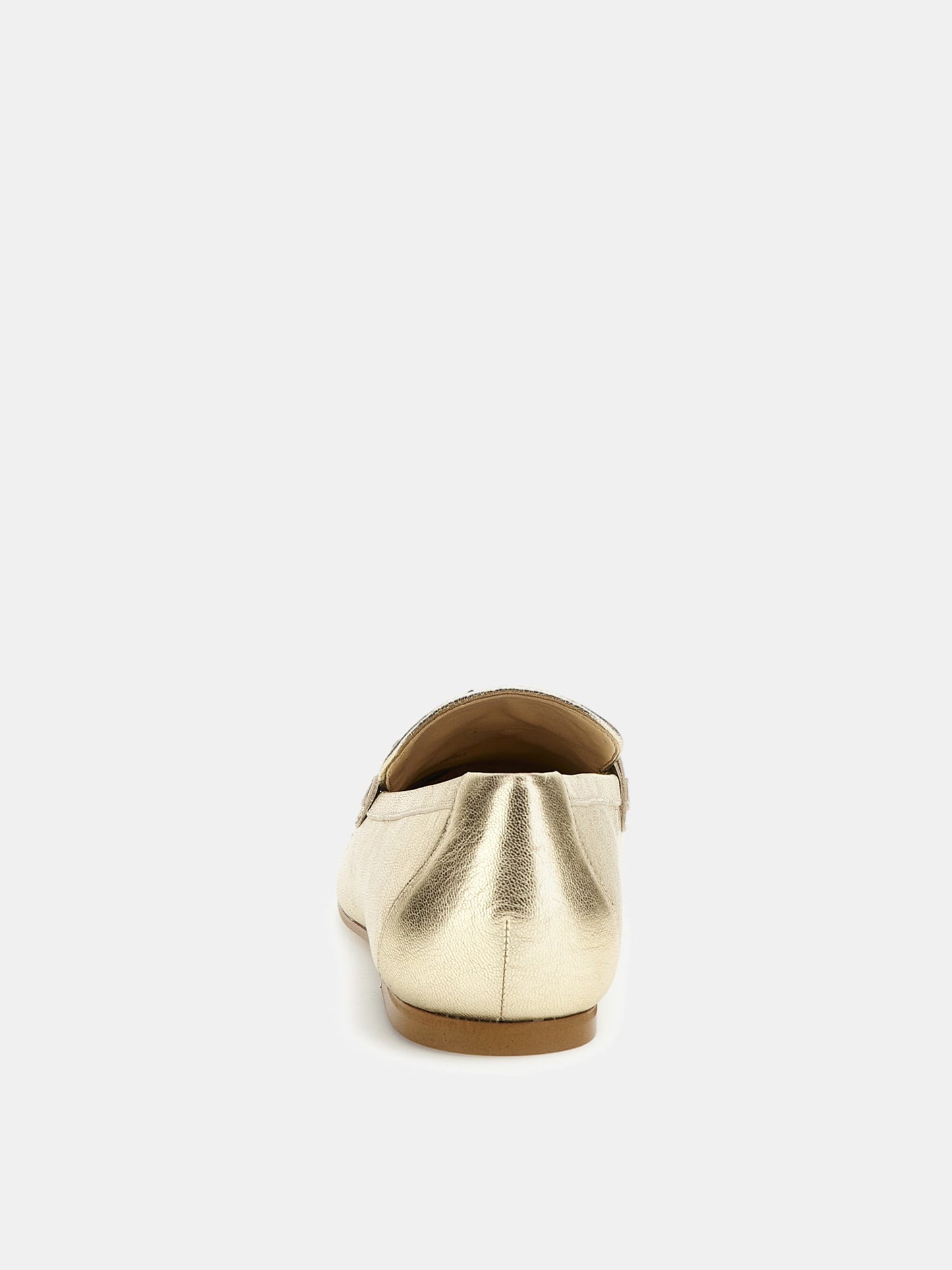 Isaac foiled leather loafers