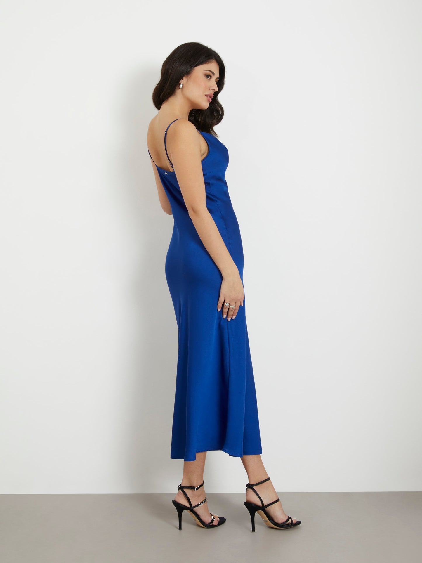 Satin slip dress
