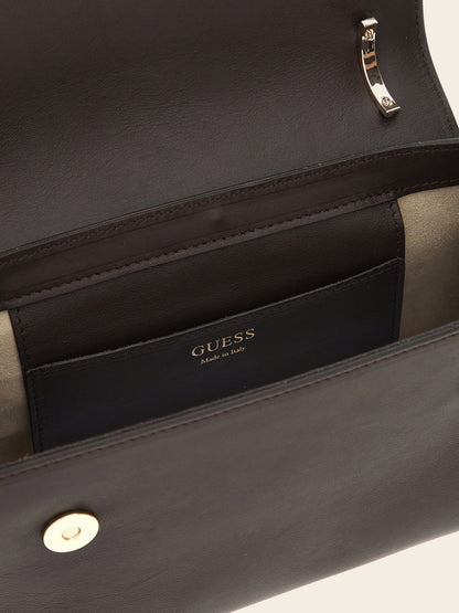 Iris genuine leather handbag