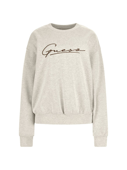 Embroidered logo sweatshirt