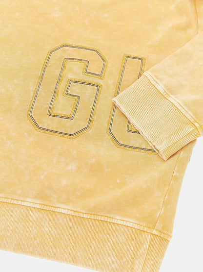 Side logo patch sweatshirt