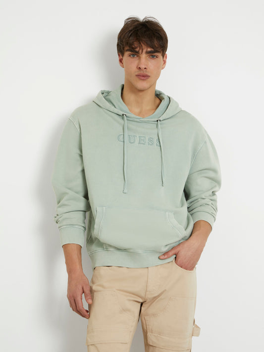 Embroidered logo sweatshirt