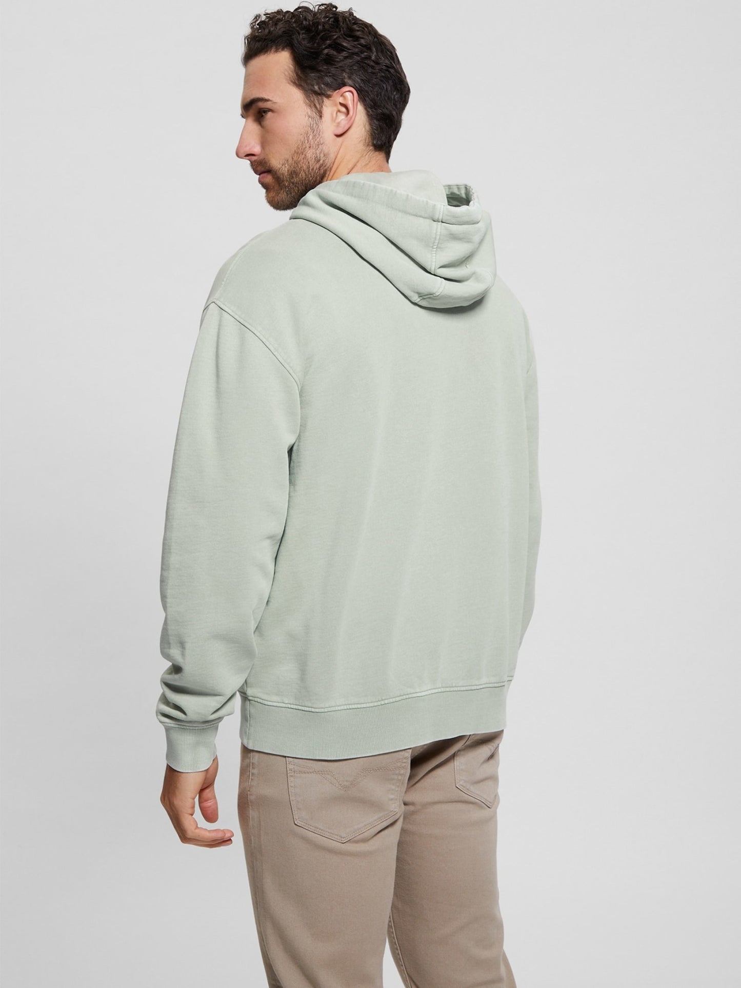 Embroidered logo sweatshirt