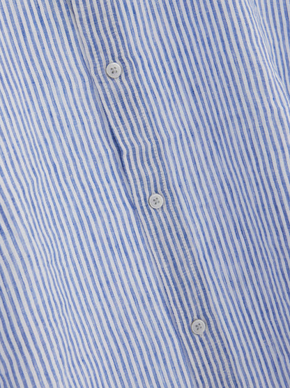 Striped linen shirt