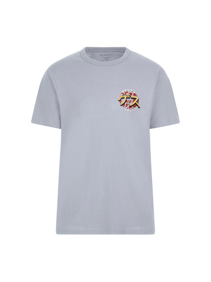 Front and back embroidery t-shirt