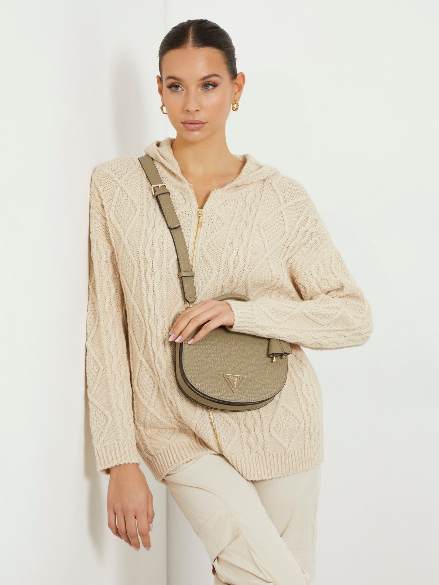 Gizele saffiano mini handbag