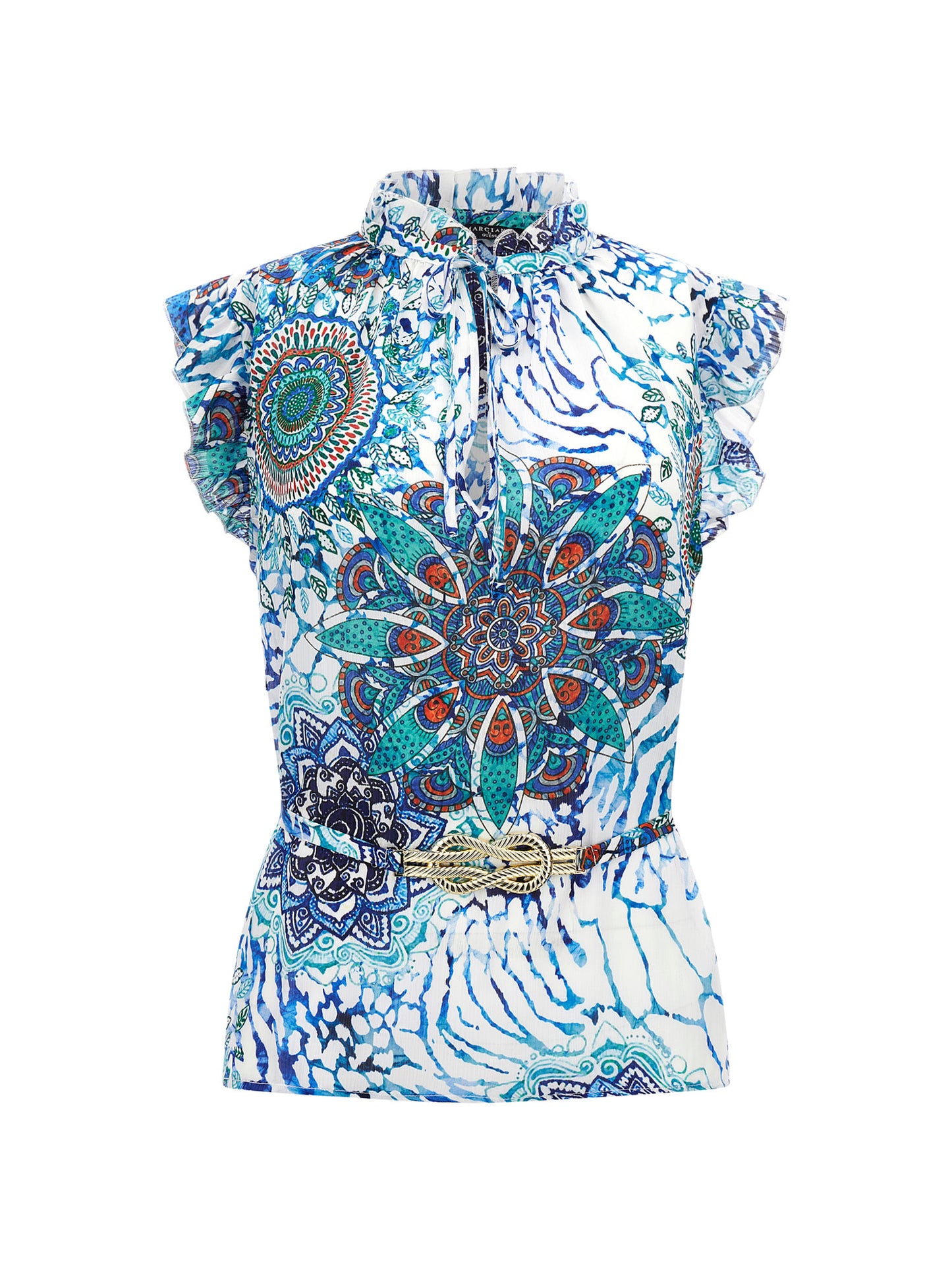 Marciano all over print blouse