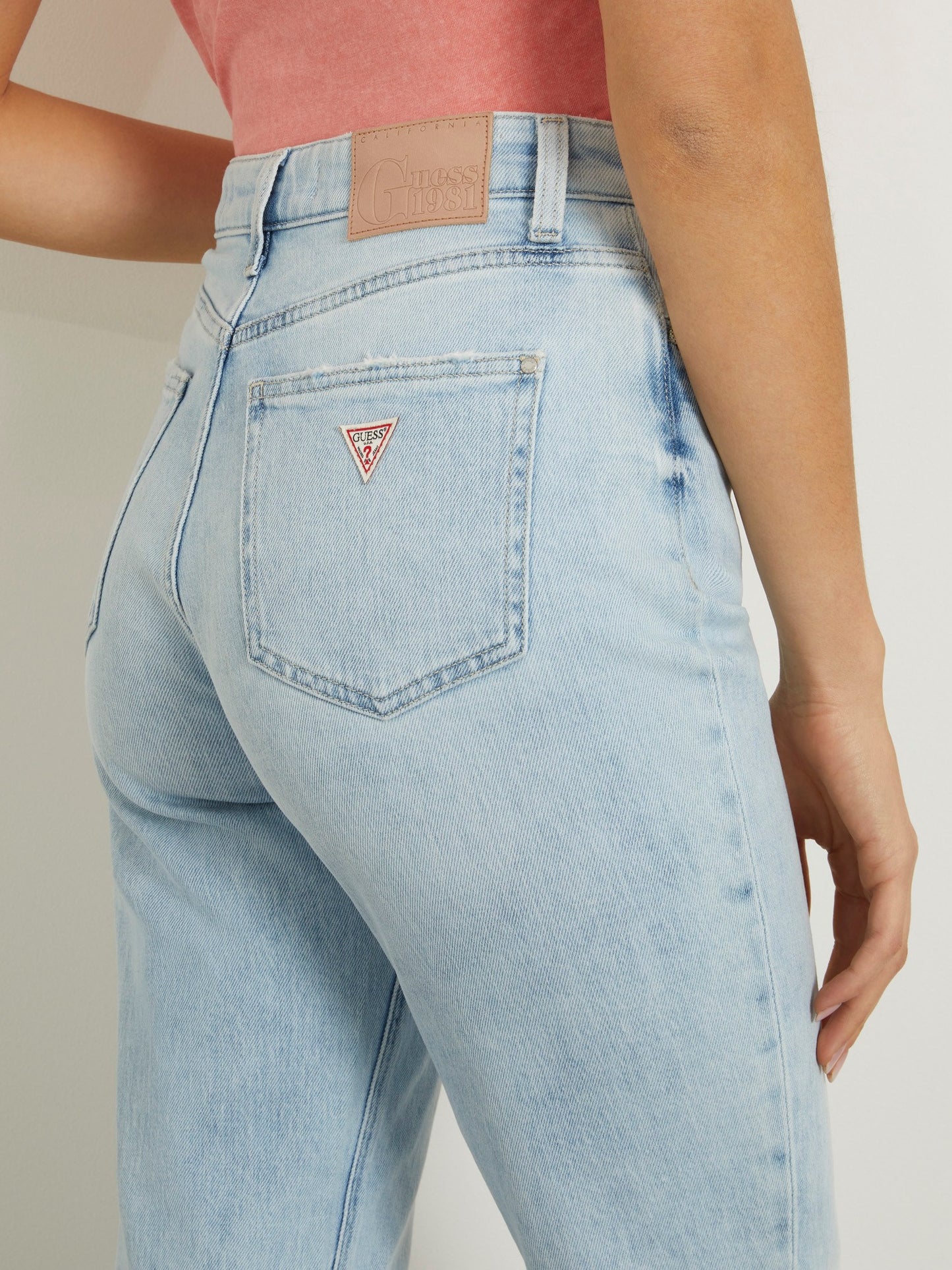 80s straight denim pant