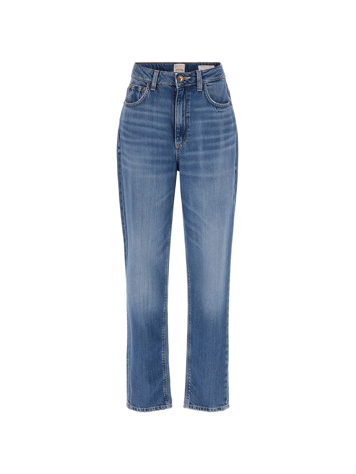 High rise mom denim pant