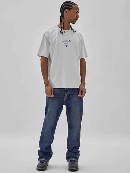 High rise bootcut denim pant
