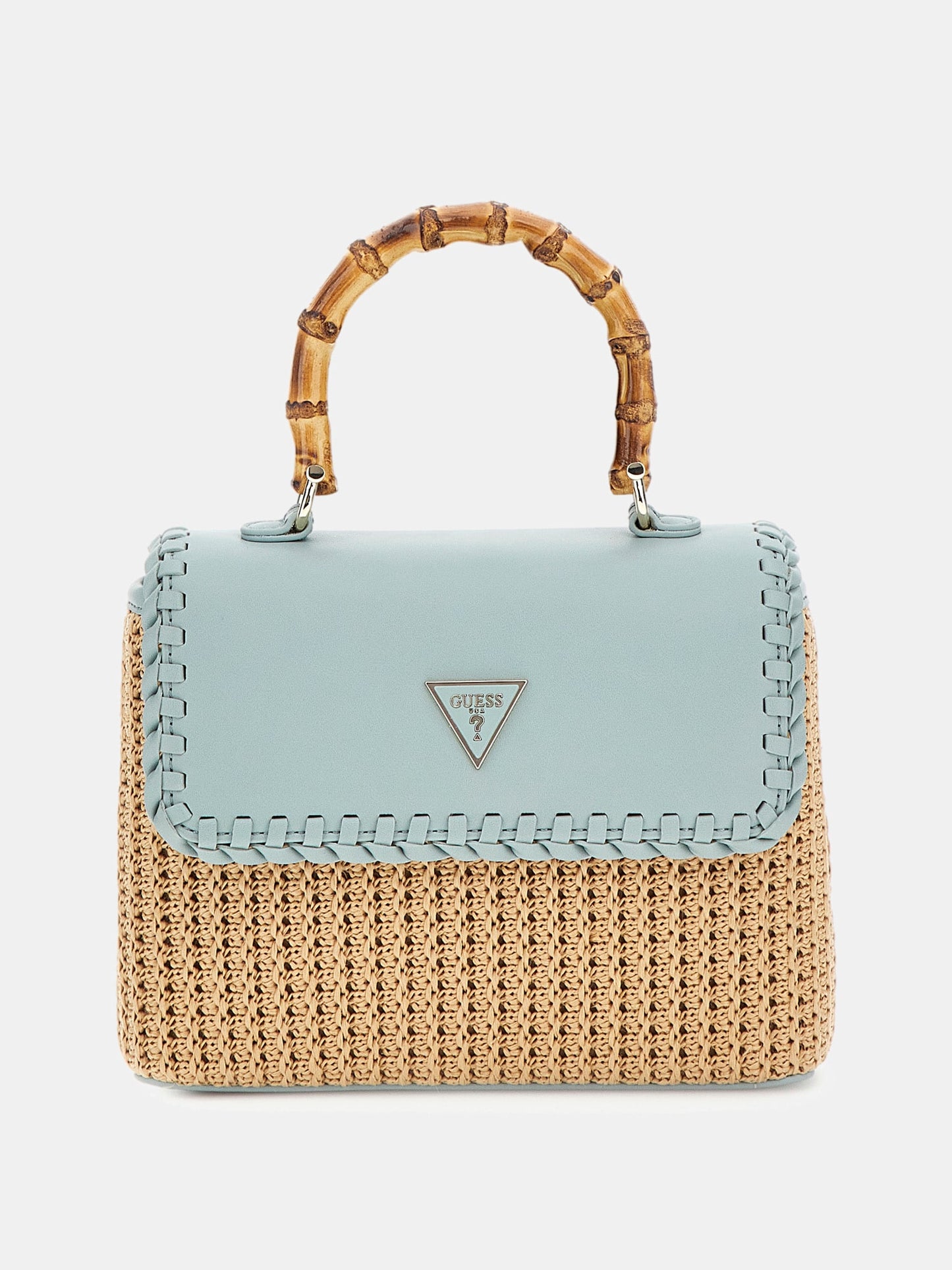 Heloisa raffia crossbody bag