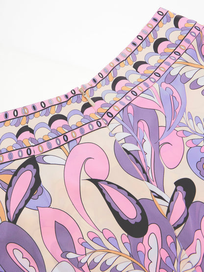 Marciano all over print wrap pant