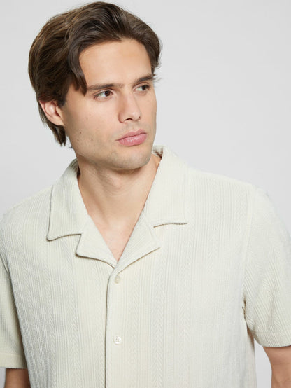 Textured knit shirt