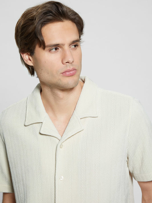 Textured knit shirt
