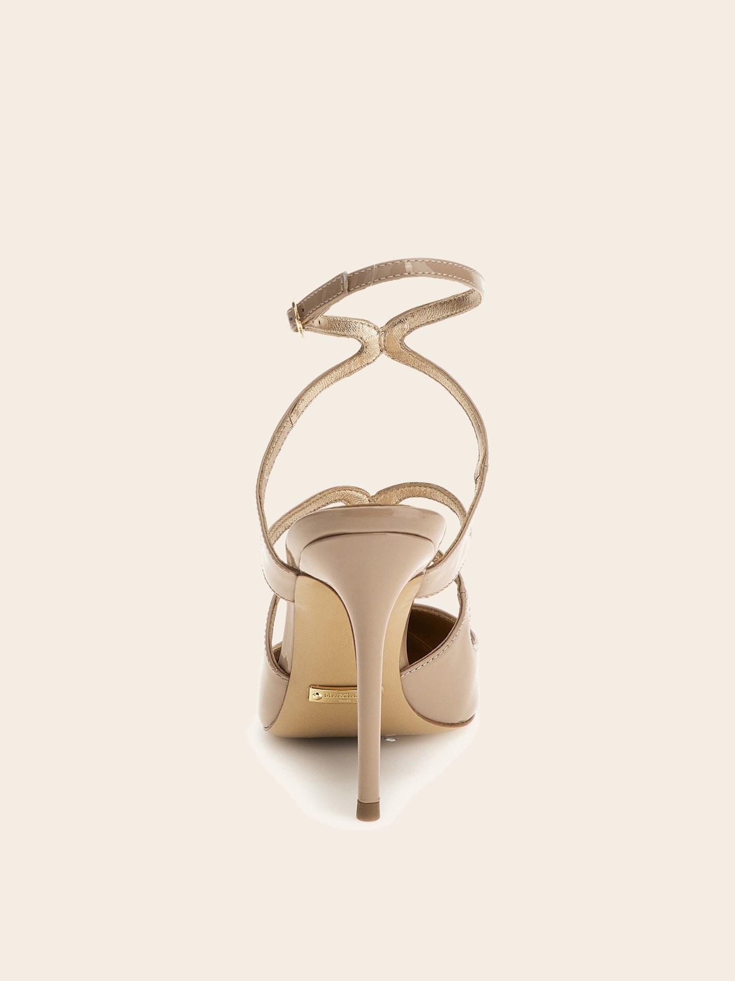 Marciano real leather slingback