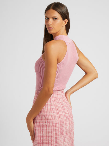 Rib sweater top