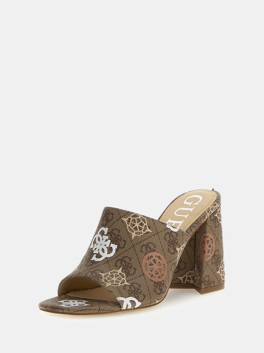 Keila 4G peony logo sandals